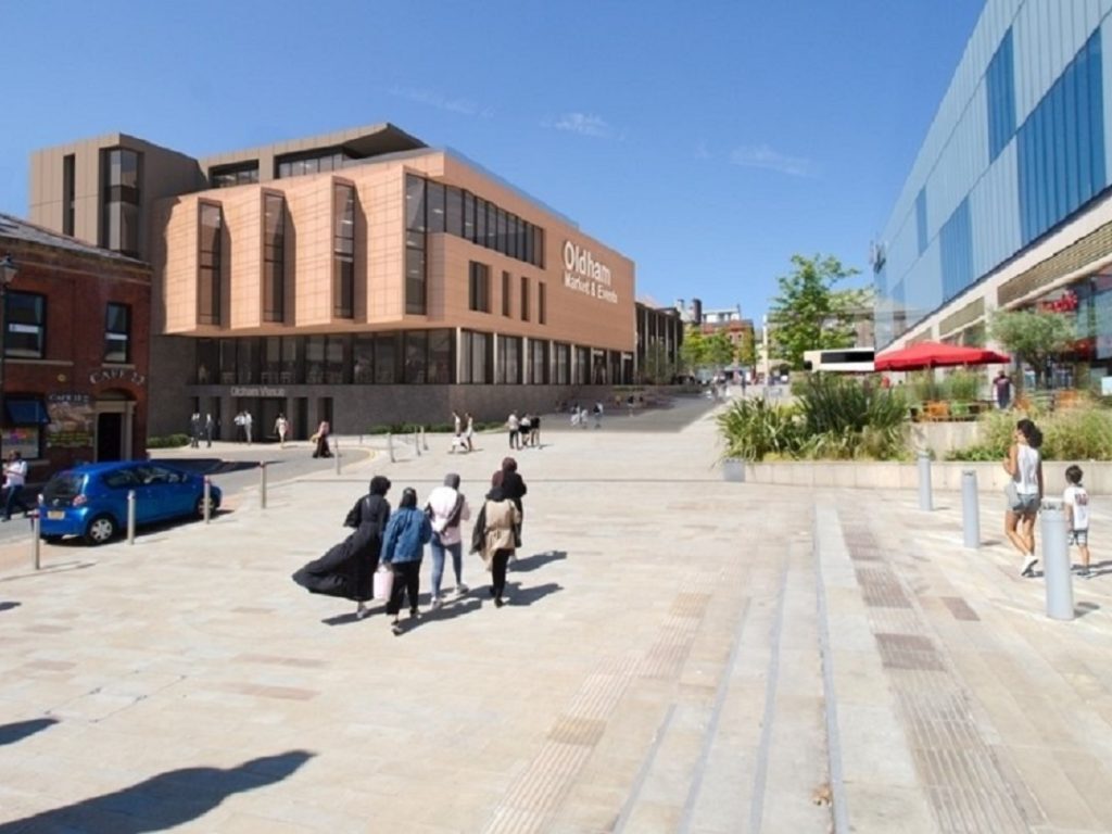 Artist's impression of the new Market Events Archives building.