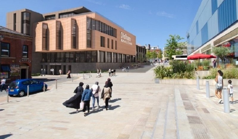 Artist's impression of the new Market Events Archives building.
