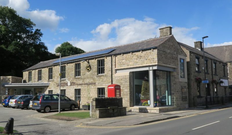 Photograph of the exterior of Saddleworth Museum.