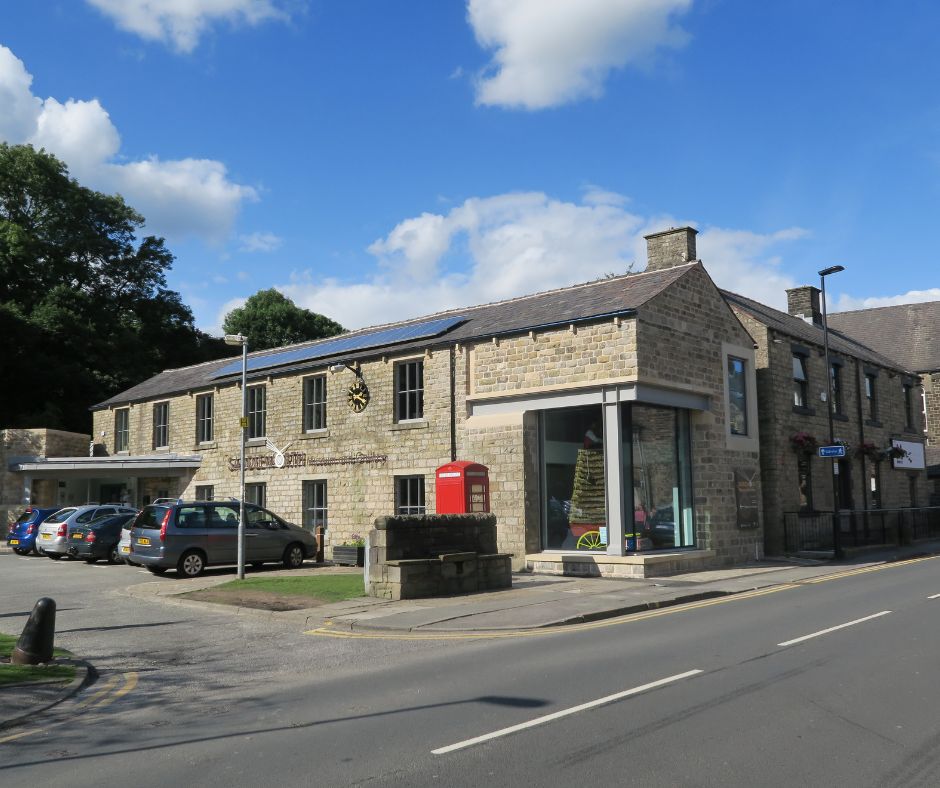 Photograph of the exterior of Saddleworth Museum.