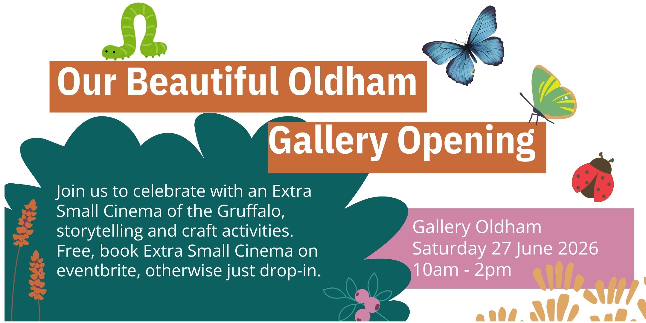 Gallery Opening advert Sat 27 June 2026 10-2pm