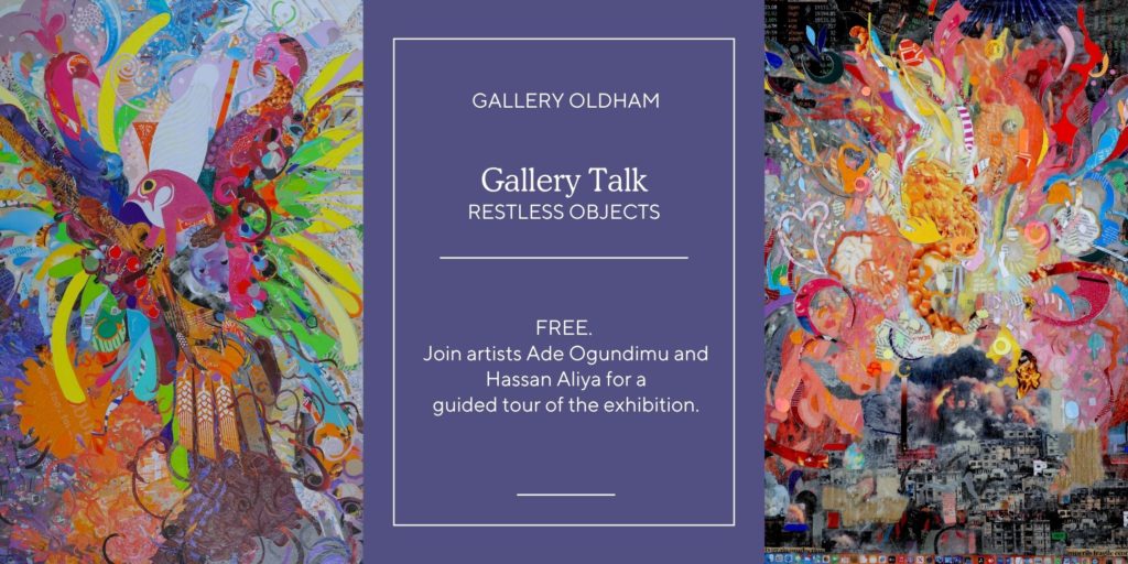 Painting by Join artists Ade Ogundimu and Hassan Aliya.