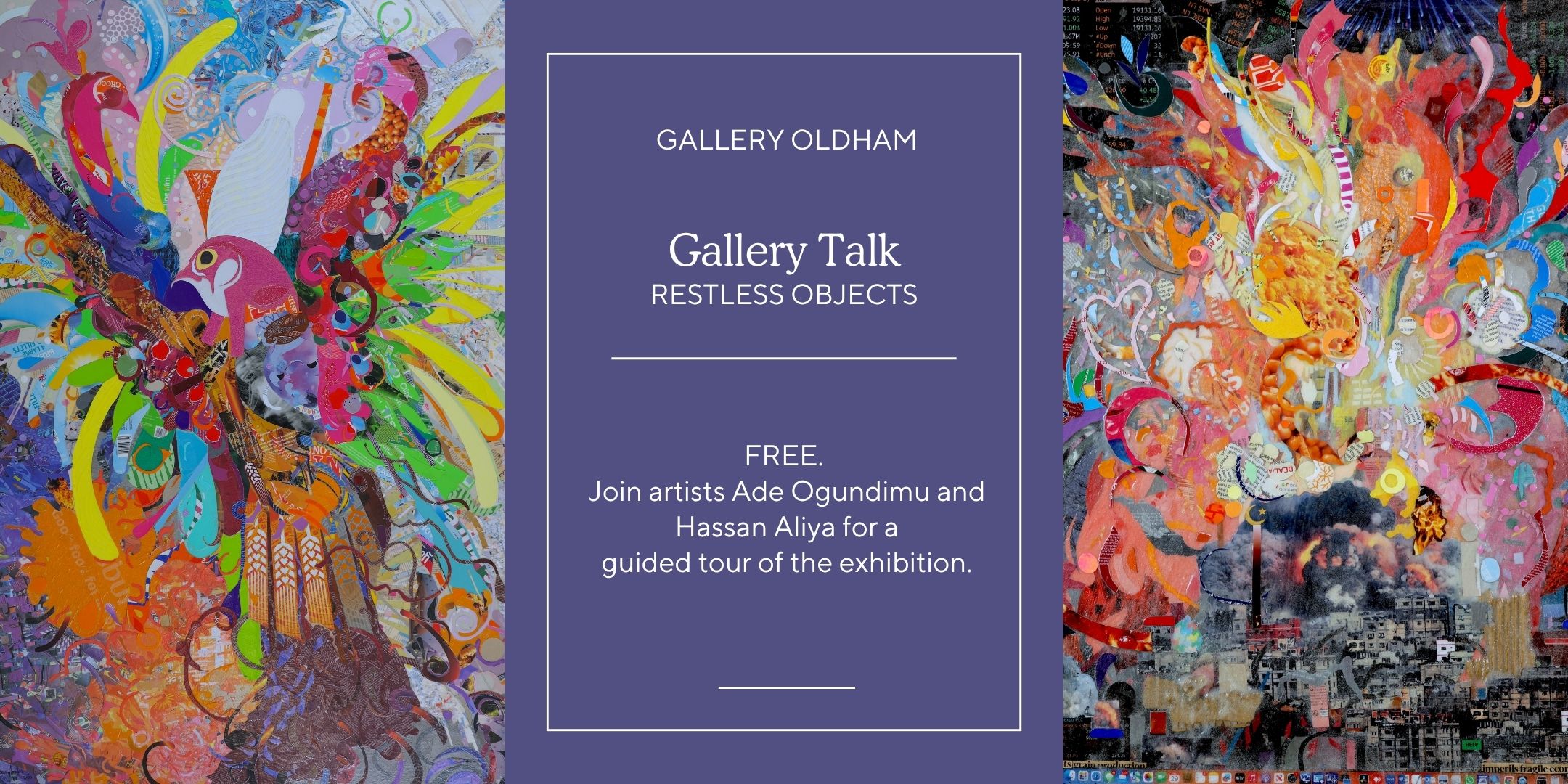 Painting by Join artists Ade Ogundimu and Hassan Aliya.